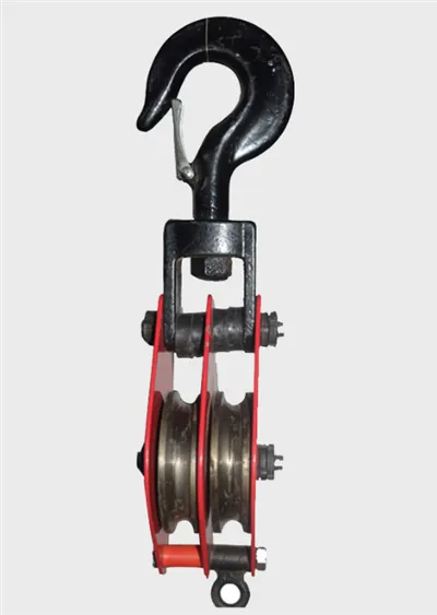 Dvostruki sheave remenik blok